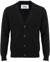 Alpha Studio - Strickjacke - Lyst