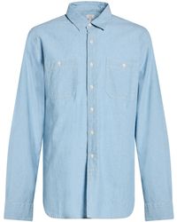Woolrich - Denim Shirt Cotton - Lyst