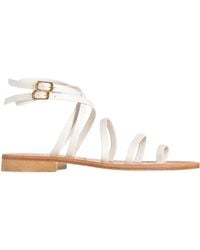 Baldinini - Light Thong Sandal Leather - Lyst