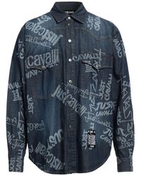 Just Cavalli - Camicia Jeans - Lyst