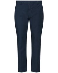 Dondup - Pants Cotton, Linen, Elastane - Lyst