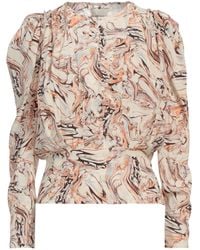 Isabel Marant - Ivory Top Silk - Lyst