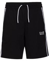 EA7 - Shorts & Bermuda Shorts Cotton - Lyst