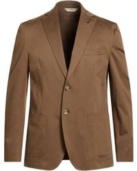 Paoloni - Blazer Cotton, Elastane - Lyst