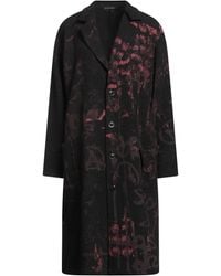 Y's Yohji Yamamoto - Coat Wool, Polyester, Acrylic, Nylon - Lyst