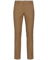 Dondup - Camel Pants Cotton, Elastane - Lyst