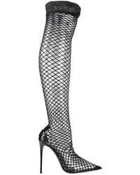 Le Silla - Boot Textile Fibers - Lyst