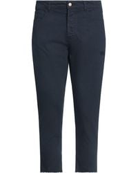 Officina 36 - Denim Cropped - Lyst