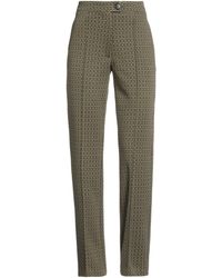 CROCHÈ - Military Pants Polyester, Viscose, Elastane, Acrylic - Lyst