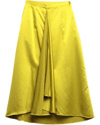 Brian Dales Midi Skirt - Yellow