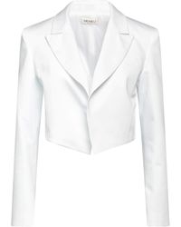 MEIMEIJ - Blazer Cotton, Elastane, Acetate - Lyst