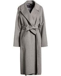 Paltò - Fabbrica Coat Wool, Polyester - Lyst