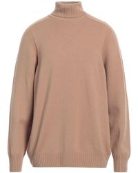 Gran Sasso - Camel Turtleneck Virgin Wool - Lyst