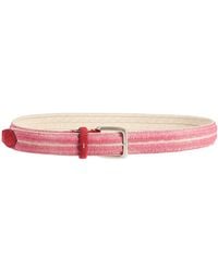 Moorer - Belt Cotton, Viscose, Elastane - Lyst