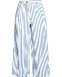 White Sand - Pants Viscose, Polyester - Lyst