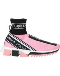 Dolce & Gabbana - Sorrento Sneakers With Fusible Crystals - Lyst