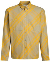 Burberry - Shirt Cotton - Lyst
