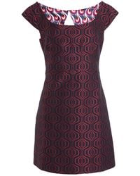 La DoubleJ - Midnight Mini Dress Wool, Acrylic, Recycled Polyester, Polyester - Lyst