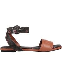 Liu Jo - Tan Sandals Textile Fibers - Lyst
