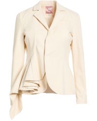 Rose' A Pois - Ivory Blazer Cotton, Polyester, Elastane - Lyst
