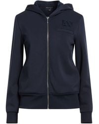 ARMANI EXCHANGE - Midnight Sweatshirt Polyamide, Viscose, Elastane - Lyst