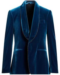 Lardini - Deep Blazer Polyester, Elastane - Lyst