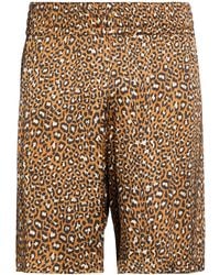 Saucony - Camel Shorts & Bermuda Shorts Viscose - Lyst
