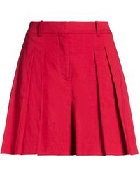 Theory - Shorts & Bermuda Shorts Linen, Viscose, Elastane - Lyst