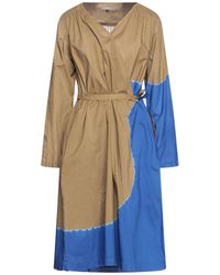 Suzusan Midi-Kleid - Blau