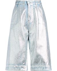 CYCLE - Denim Shorts Cotton - Lyst