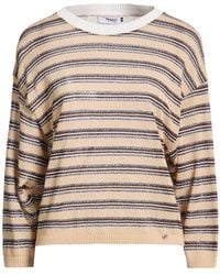 Please - Sweater Cotton, Polyester, Viscose, Metallic Polyester - Lyst