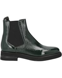 Triver Flight - Dark Ankle Boots Leather - Lyst