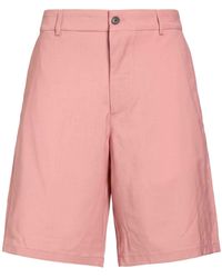 Department 5 - Antique Rose Shorts & Bermuda Shorts Polyester, Wool, Elastane - Lyst