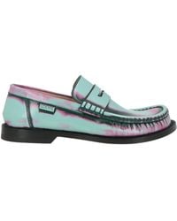 Loewe - Loafers Leather - Lyst