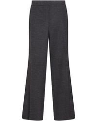 Marc Cain - Charcoal Pants Polyester, Viscose, Elastane - Lyst