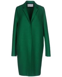Harris Wharf London Manteau long - Vert