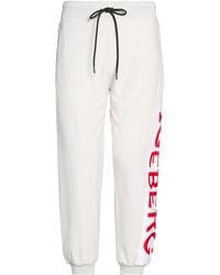 Iceberg - Light Pants Cotton, Polyamide, Elastane - Lyst