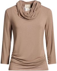 ALESSIA SANTI - T-Shirt Viscose, Polyamide, Cashmere, Elastane - Lyst
