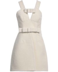 Jil Sander - Mini Dress Virgin Wool, Alpaca Wool, Polyamide - Lyst