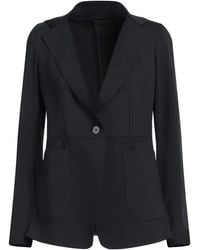 High - Tech Blazer Polyester, Elastane - Lyst