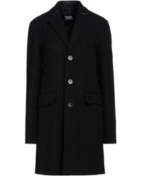 Karl Lagerfeld - Coat Wool, Polyamide, Cashmere - Lyst
