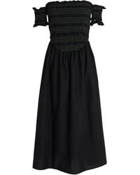 TOPSHOP - Midi Dress - Lyst
