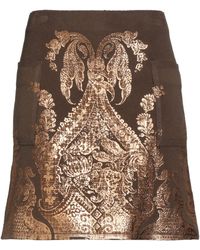 Etro - Mini Skirt Wool, Cashmere - Lyst