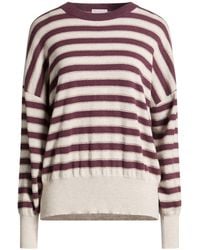 Brunello Cucinelli - Sweater Cashmere, Viscose, Metallic Polyester - Lyst