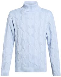 BERNESE Milano - Sky Turtleneck Wool, Modal - Lyst