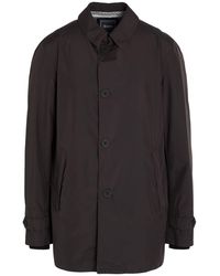 Herno - Light Overcoat & Trench Coat Polyester - Lyst