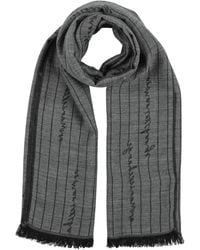 ARMANI EXCHANGE - Scarf Viscose, Acrylic, Wool - Lyst