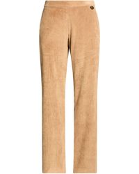 Gaelle Paris - Camel Pants Polyester, Polyamide, Elastane - Lyst