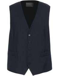 Tombolini - Tailored Vest Wool - Lyst