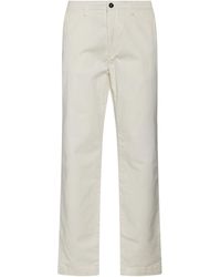 Liu Jo - Ivory Pants Cotton, Elastane - Lyst